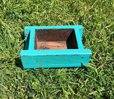 Turquoise Square Bowl