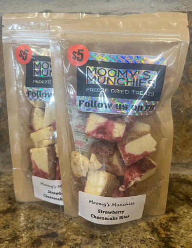 Strawberry Cheesecake Bites