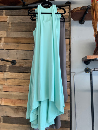 RM High Low Dress Mint