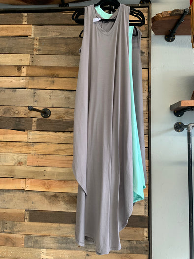 RM Dress with Pockets Grey