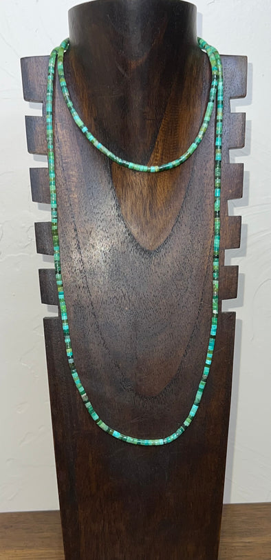 Heishi Kingman Turquoise Necklace