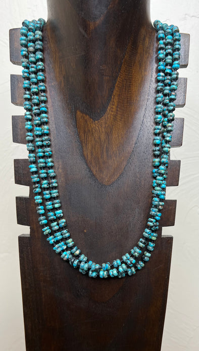 JForks Turquoise with Black Leather